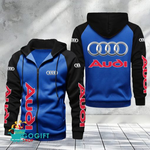 Audi Raglan Zip Hoodie – Limitierte Auflage