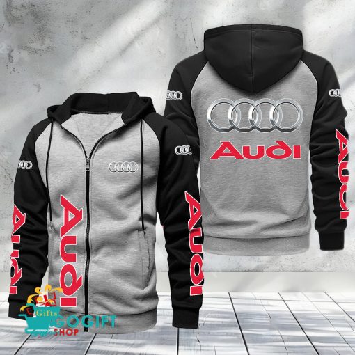 Audi Raglan Zip Hoodie – Limitierte Auflage