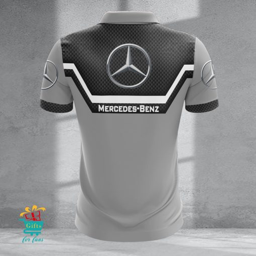 Mercedes-Benz Reißverschluss Poloshirt – Individueller Name Neue Version