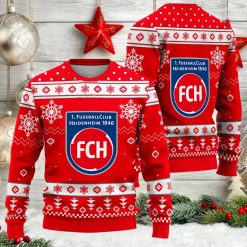 Jetzt neu: 1. FC Heidenheim Weihnachtspullover