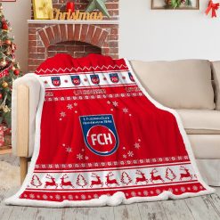 1. FC Heidenheim Fleecedecke – Fan Edition