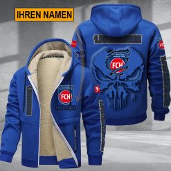 1. FC Heidenheim – Individueller Name Neues Design Reißverschlussjacke