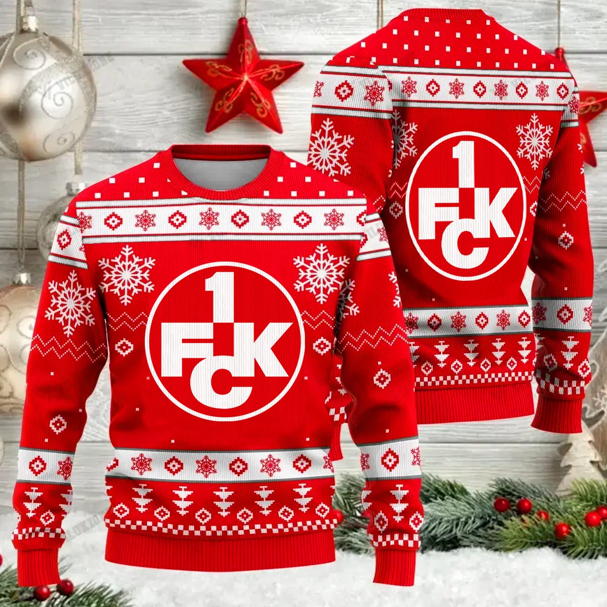 Jetzt neu: 1. FC Kaiserslautern Weihnachtspullover Jetzt neu: 1. FC Kaiserslautern Weihnachtspullover