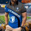 1. FC Magdeburg Individueller Name Neues Modell – Reißverschluss Poloshirt