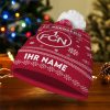 1. FC Nürnberg Individueller Name Neue Version Weihnachtsmütze