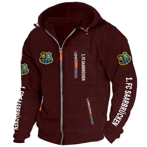 1. FC Saarbrücken Neue Version Zip-Up-Jacke 1. FC Saarbrücken Neue Version Zip-Up-Jacke