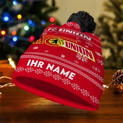 1. FC Union Berlin Individueller Name Neue Version Weihnachtsmütze 1. FC Union Berlin Individueller Name Neue Version Weihnachtsmütze