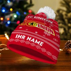 1. FC Union Berlin Individueller Name Neue Version Weihnachtsmütze