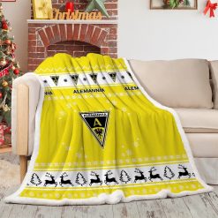 Alemannia Aachen Fleecedecke – Fan Edition