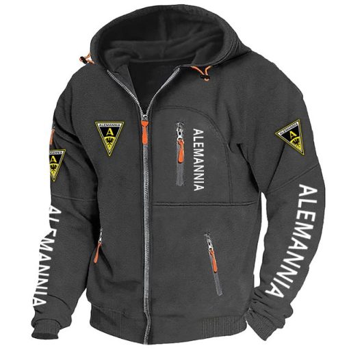 Alemannia Aachen Neue Version Zip-Up-Jacke Alemannia Aachen Neue Version Zip-Up-Jacke