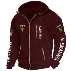 Alemannia Aachen Neue Version Zip-Up-Jacke