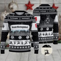 Borussia Mönchengladbach Individueller Name Limitierte Auflage Zip-Fleecejacke