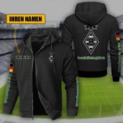 Borussia Mönchengladbach Individueller Name Sportlicher Stil Sport-Hoodie