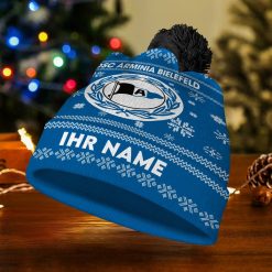 DSC Arminia Bielefeld Individueller Name Neue Version Weihnachtsmütze