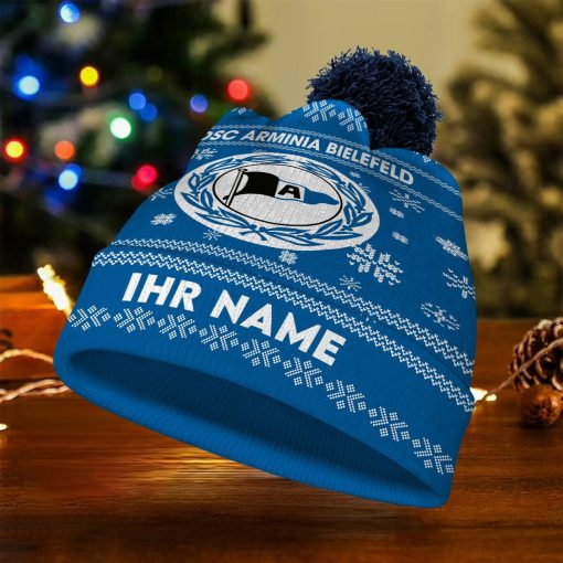 DSC Arminia Bielefeld Individueller Name Neue Version Weihnachtsmütze DSC Arminia Bielefeld Individueller Name Neue Version Weihnachtsmütze