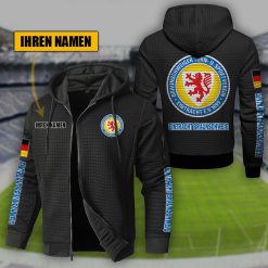 Eintracht Braunschweig Individueller Name Sportlicher Stil Sport-Hoodie