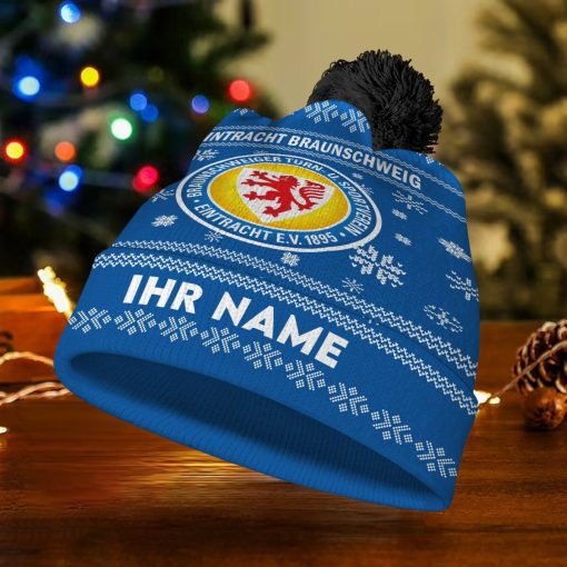 Eintracht Braunschweig Individueller Name Neue Version Weihnachtsmütze Eintracht Braunschweig Individueller Name Neue Version Weihnachtsmütze
