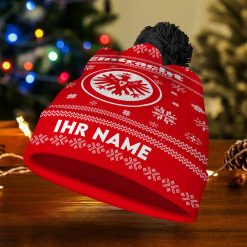 Eintracht Frankfurt Individueller Name Neue Version Weihnachtsmütze