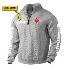 Eintracht Frankfurt Fan Edition Strick-Sweatshirt – Individueller Name