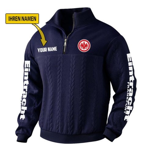 Eintracht Frankfurt Fan Edition Strick-Sweatshirt – Individueller Name Eintracht Frankfurt Fan Edition Strick-Sweatshirt – Individueller Name