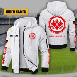 Eintracht Frankfurt Individueller Name Sportlicher Stil Sport-Hoodie