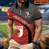 FC Augsburg Individueller Name Neues Modell – Reißverschluss Poloshirt