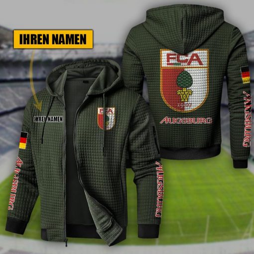 FC Augsburg Individueller Name Sportlicher Stil Sport-Hoodie FC Augsburg Individueller Name Sportlicher Stil Sport-Hoodie
