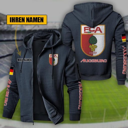 FC Augsburg Individueller Name Sportlicher Stil Sport-Hoodie FC Augsburg Individueller Name Sportlicher Stil Sport-Hoodie