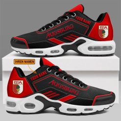 FC Augsburg Individueller Name Sportausgabe Air Max Plus Schuhe