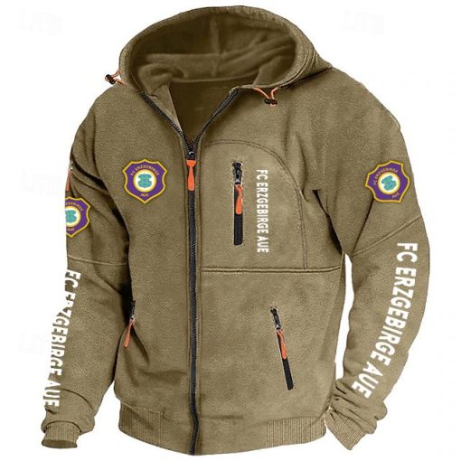 FC Erzgebirge Aue Neue Version Zip-Up-Jacke FC Erzgebirge Aue Neue Version Zip-Up-Jacke