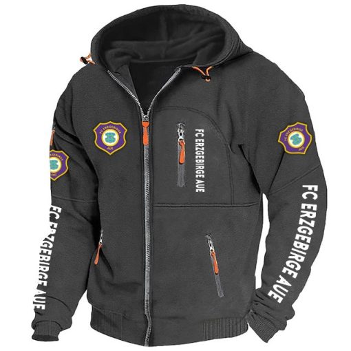 FC Erzgebirge Aue Neue Version Zip-Up-Jacke FC Erzgebirge Aue Neue Version Zip-Up-Jacke