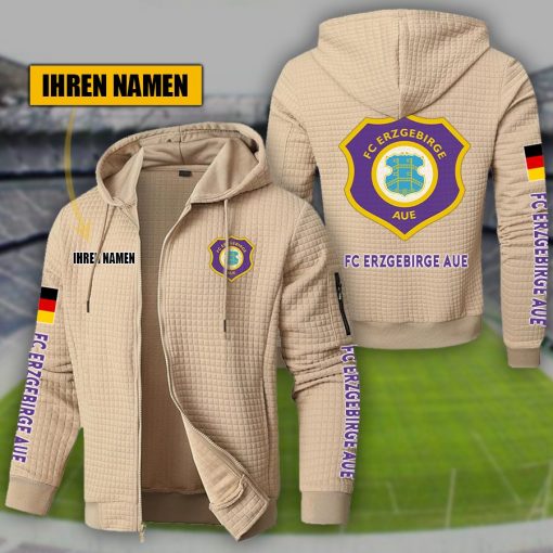 FC Erzgebirge Aue Individueller Name Sportlicher Stil Sport-Hoodie FC Erzgebirge Aue Individueller Name Sportlicher Stil Sport-Hoodie