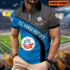 FC Hansa Rostock Individueller Name Neues Modell – Reißverschluss Poloshirt