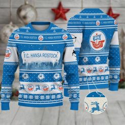 FC Hansa Rostock Weihnachtspullover im neuen Design