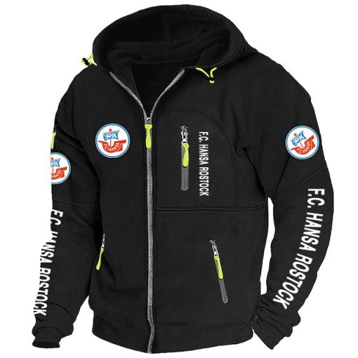 FC Hansa Rostock Neue Version Zip-Up-Jacke FC Hansa Rostock Neue Version Zip-Up-Jacke
