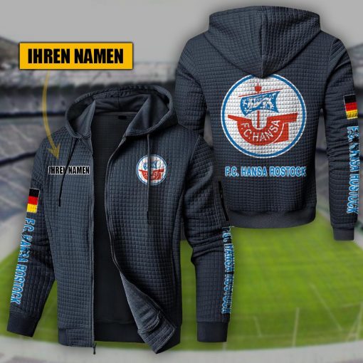 FC Hansa Rostock Individueller Name Sportlicher Stil Sport-Hoodie FC Hansa Rostock Individueller Name Sportlicher Stil Sport-Hoodie