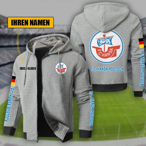FC Hansa Rostock Individueller Name Sportlicher Stil Sport-Hoodie FC Hansa Rostock Individueller Name Sportlicher Stil Sport-Hoodie
