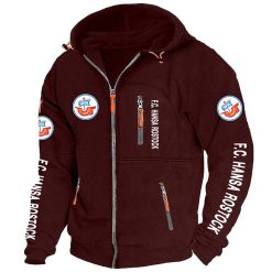 FC Hansa Rostock Neue Version Zip-Up-Jacke