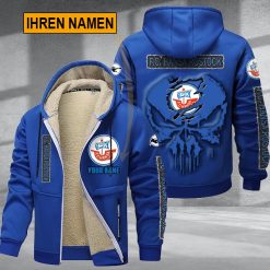 FC Hansa Rostock – Individueller Name Neues Design Reißverschlussjacke