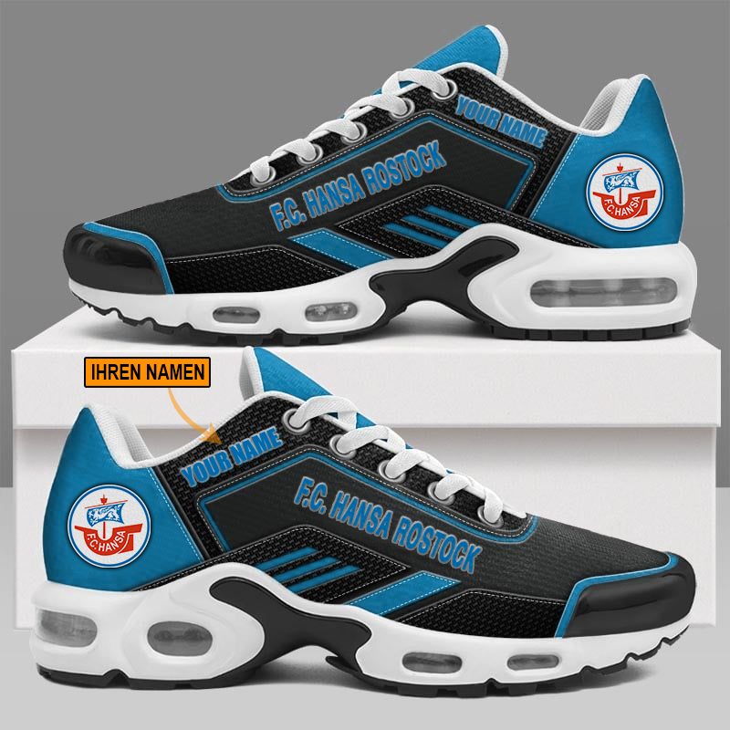 FC Hansa Rostock Individueller Name Sportausgabe Air Max Plus Schuhe FC Hansa Rostock Individueller Name Sportausgabe Air Max Plus Schuhe