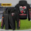 FC Ingolstadt 04 Individueller Name Sportlicher Stil Sport-Hoodie