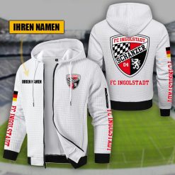 FC Ingolstadt 04 Individueller Name Sportlicher Stil Sport-Hoodie