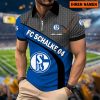 FC Schalke 04 Individueller Name Neues Modell – Reißverschluss Poloshirt
