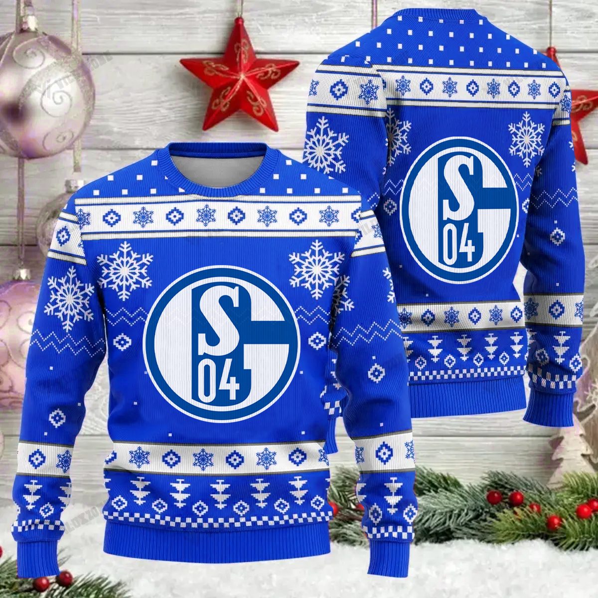 Jetzt neu: FC Schalke 04 Weihnachtspullover Jetzt neu: FC Schalke 04 Weihnachtspullover