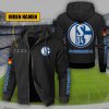 FC Schalke 04 Individueller Name Sportlicher Stil Sport-Hoodie