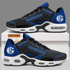 FC Schalke 04 Individueller Name Sportausgabe Air Max Plus Schuhe