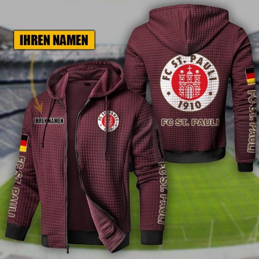 FC St. Pauli Individueller Name Sportlicher Stil Sport-Hoodie FC St. Pauli Individueller Name Sportlicher Stil Sport-Hoodie