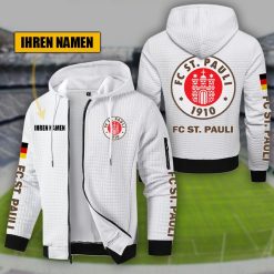 FC St. Pauli Individueller Name Sportlicher Stil Sport-Hoodie