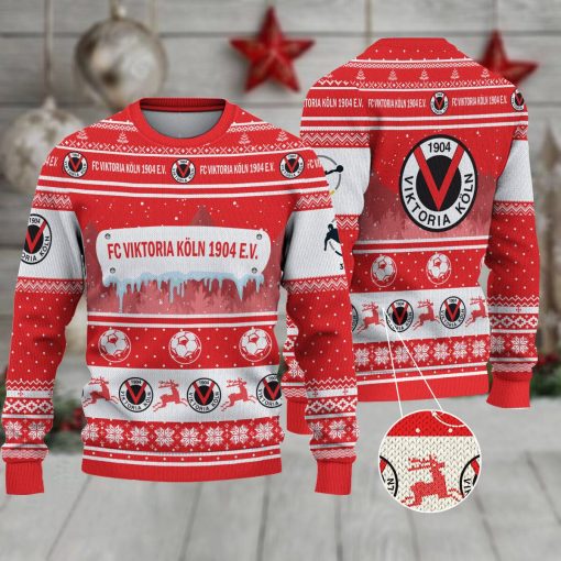 FC Viktoria Köln Weihnachtspullover im neuen Design