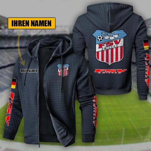 FSV Zwickau Individueller Name Sportlicher Stil Sport-Hoodie FSV Zwickau Individueller Name Sportlicher Stil Sport-Hoodie